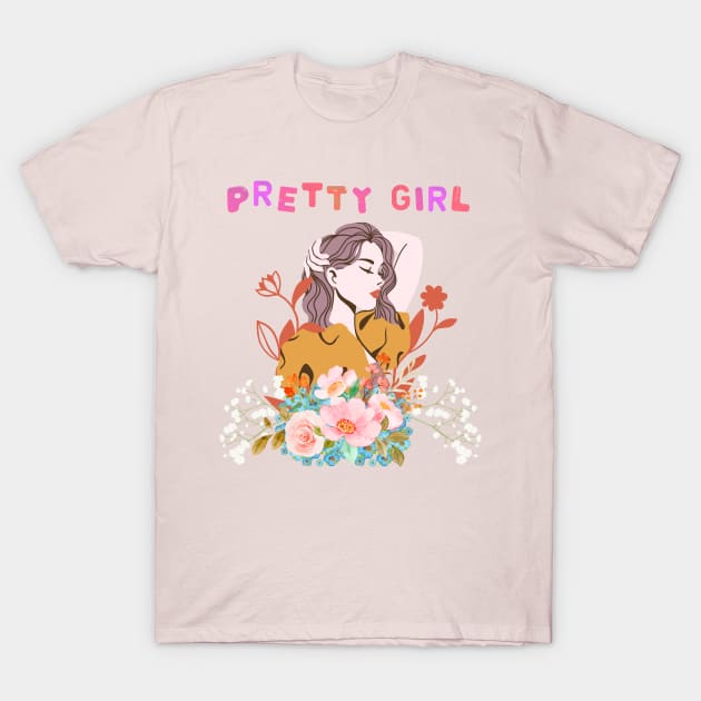 Pretty Girl: Empowering Tees for the Confident Woman T-Shirt by Cery & Joe New Style